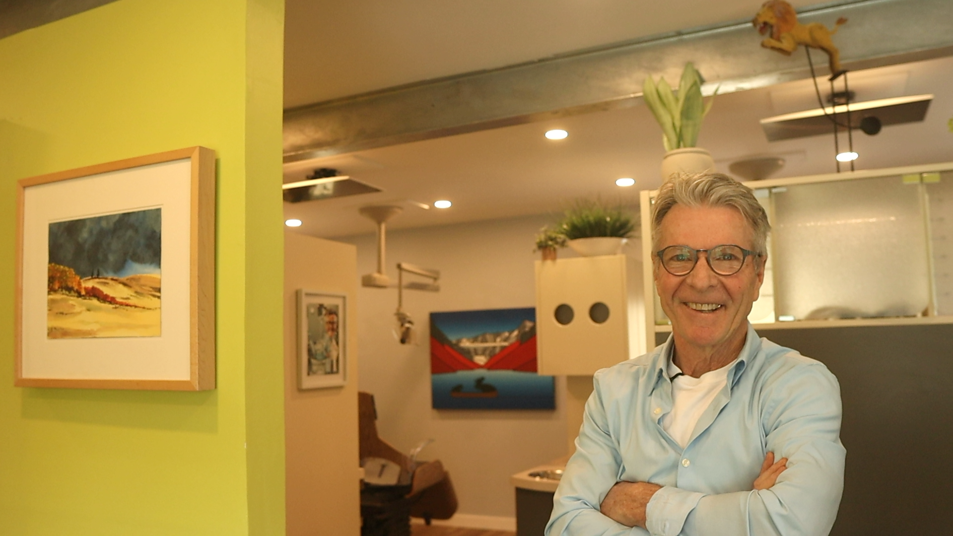 Dr. John Caldwell, DDS, dentist and owner of Big Hill Dental in Cochrane, Alberta